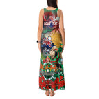 Personalised Australia Rugby Rabbitohs ANZAC Tank Maxi Dress South Sydney Scratch Style