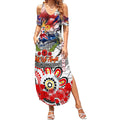 Personalised Australia Rugby Dragons ANZAC Summer Maxi Dress St George Illawarra Scratch Style