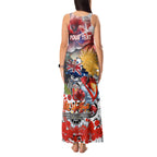 Personalised Australia Rugby Dragons ANZAC Tank Maxi Dress St George Illawarra Scratch Style