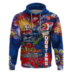 Personalised Australia Rugby Roosters ANZAC Hoodie Sydney Scratch Style