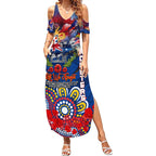 Personalised Australia Rugby Roosters ANZAC Summer Maxi Dress Sydney Scratch Style