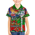 Personalised New Zealand Warriors ANZAC Kid Hawaiian Shirt Scratch Style DT02