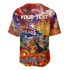 Personalised Australia Rugby Tigers ANZAC Baseball Jersey Wests Scratch Style