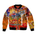 Personalised Australia Rugby Tigers ANZAC Bomber Jacket Wests Scratch Style