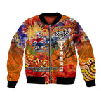 Personalised Australia Rugby Tigers ANZAC Bomber Jacket Wests Scratch Style