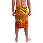 Personalised Australia Rugby Tigers ANZAC Lavalava Wests Scratch Style