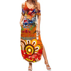 Personalised Australia Rugby Tigers ANZAC Summer Maxi Dress Wests Scratch Style