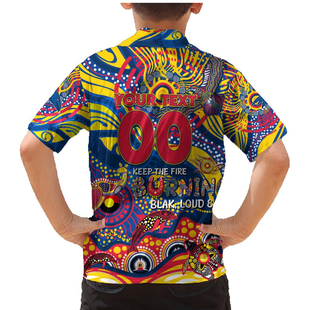 Custom NAIDOC Week 2024 Crows Family Matching Mermaid Dress and Hawaiian Shirt Aboriginal Animals Keep The Fire Burning