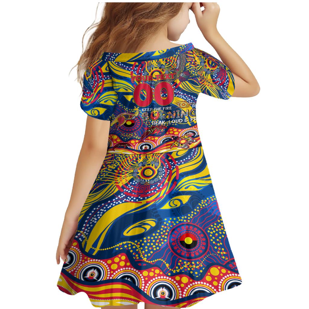 Custom NAIDOC Week 2024 Crows Family Matching Mermaid Dress and Hawaiian Shirt Aboriginal Animals Keep The Fire Burning