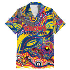 Custom NAIDOC Week 2024 Crows Family Matching Mermaid Dress and Hawaiian Shirt Aboriginal Animals Keep The Fire Burning