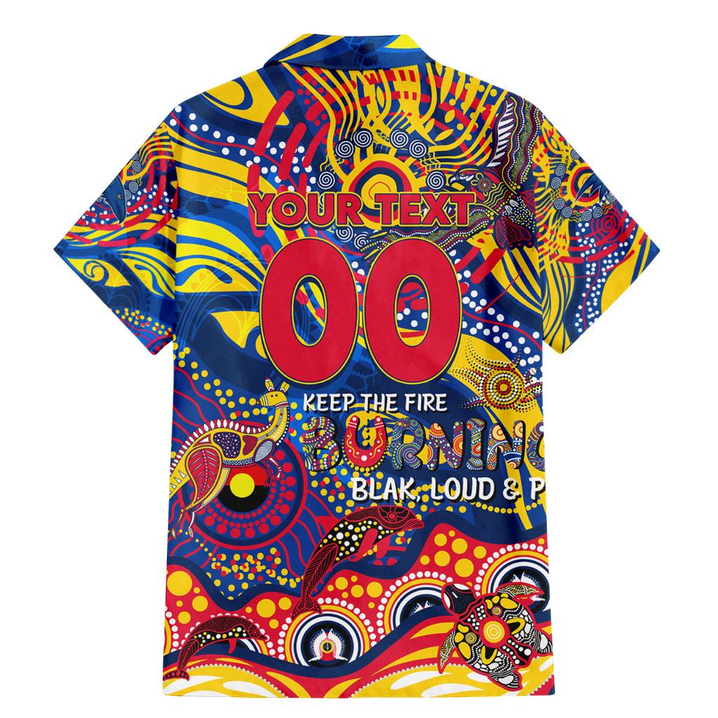 Custom NAIDOC Week 2024 Crows Family Matching Mermaid Dress and Hawaiian Shirt Aboriginal Animals Keep The Fire Burning