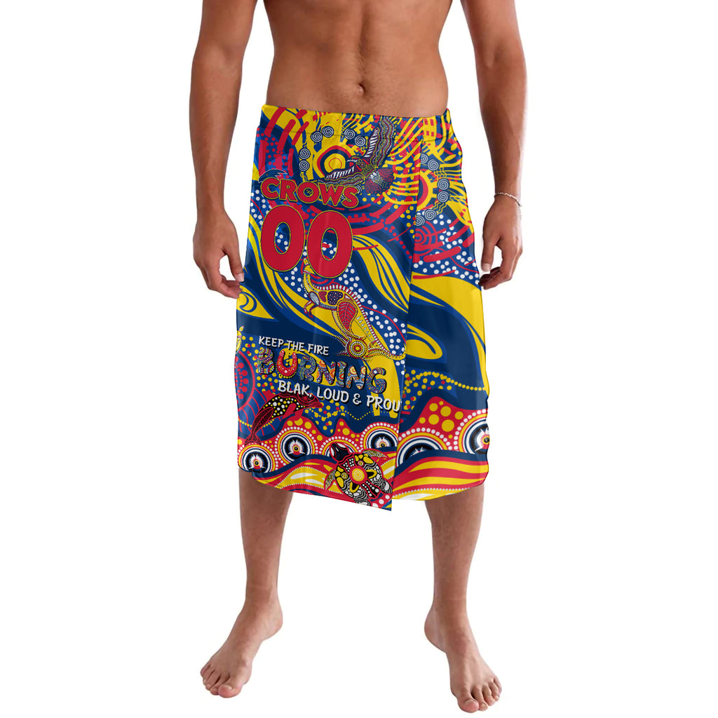 Custom NAIDOC Week 2024 Crows Lavalava Aboriginal Animals Keep The Fire Burning