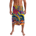 Custom NAIDOC Week 2024 Crows Lavalava Aboriginal Animals Keep The Fire Burning