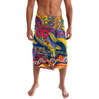 Custom NAIDOC Week 2024 Crows Lavalava Aboriginal Animals Keep The Fire Burning