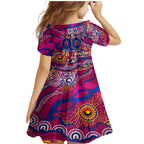 Custom NAIDOC Week 2024 Lions Family Matching Mermaid Dress and Hawaiian Shirt Aboriginal Animals Keep The Fire Burning