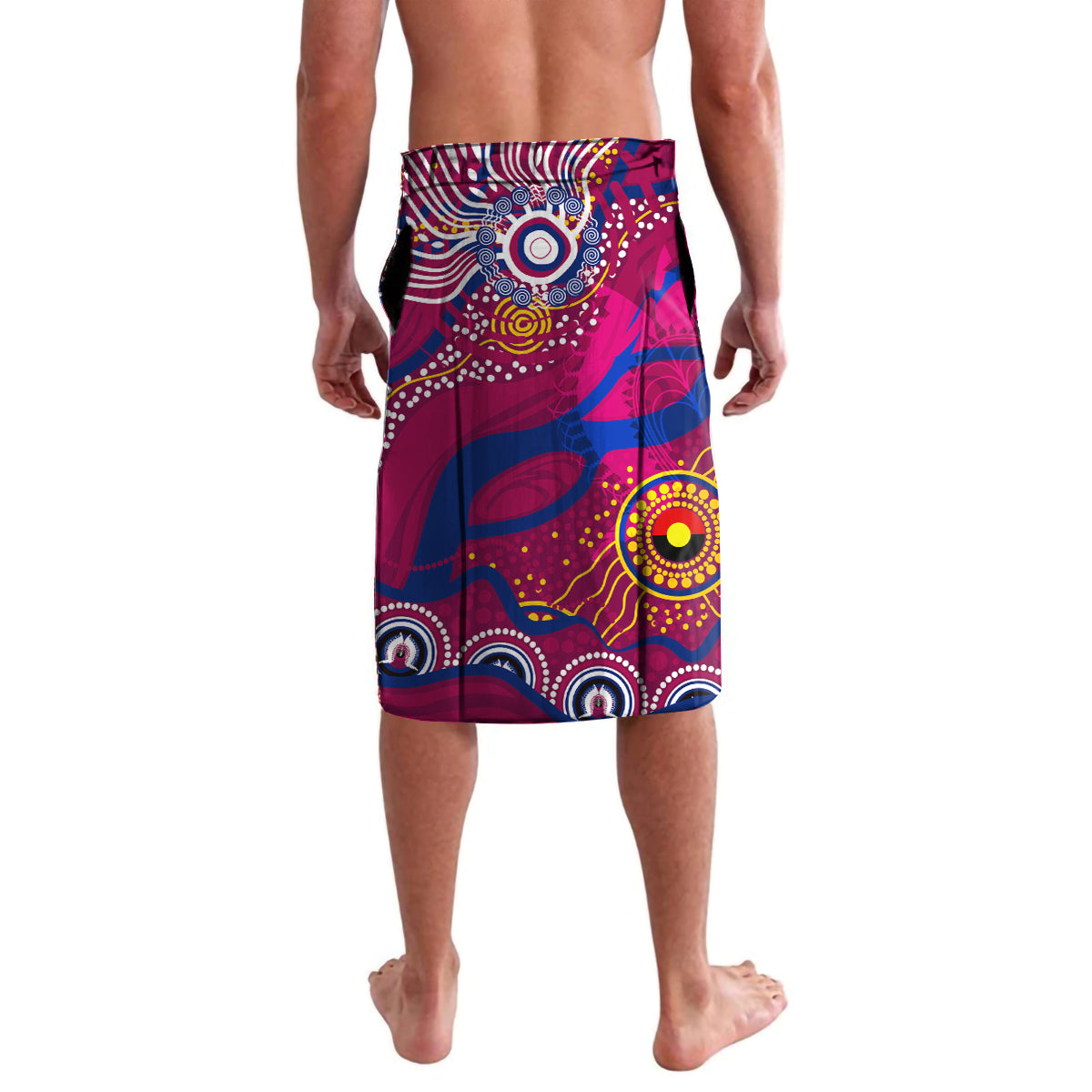 Custom NAIDOC Week 2024 Lions Lavalava Aboriginal Animals Keep The Fire Burning