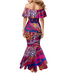 Custom NAIDOC Week 2024 Lions Mermaid Dress Aboriginal Animals Keep The Fire Burning