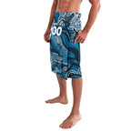 Custom NAIDOC Week 2024 Blues Lavalava Aboriginal Animals Keep The Fire Burning