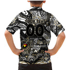 Custom NAIDOC Week 2024 Magpies Family Matching Mermaid Dress and Hawaiian Shirt Aboriginal Animals Keep The Fire Burning