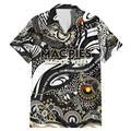 Custom NAIDOC Week 2024 Magpies Family Matching Mermaid Dress and Hawaiian Shirt Aboriginal Animals Keep The Fire Burning