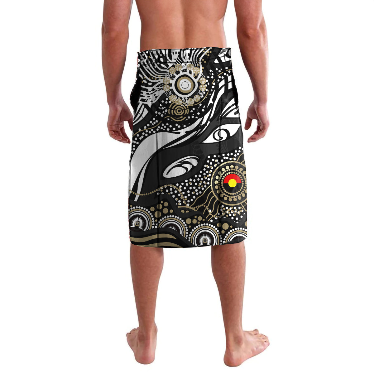 Custom NAIDOC Week 2024 Magpies Lavalava Aboriginal Animals Keep The Fire Burning