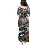 Custom NAIDOC Week 2024 Magpies Puletasi Aboriginal Animals Keep The Fire Burning