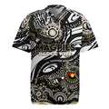 Custom NAIDOC Week 2024 Magpies Rugby Jersey Aboriginal Animals Keep The Fire Burning