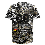 Custom NAIDOC Week 2024 Magpies Rugby Jersey Aboriginal Animals Keep The Fire Burning