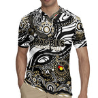 Custom NAIDOC Week 2024 Magpies Rugby Jersey Aboriginal Animals Keep The Fire Burning