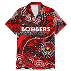 Custom NAIDOC Week 2024 Bombers Family Matching Mermaid Dress and Hawaiian Shirt Aboriginal Animals Keep The Fire Burning
