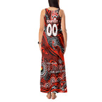 Custom NAIDOC Week 2024 Bombers Tank Maxi Dress Aboriginal Animals Keep The Fire Burning