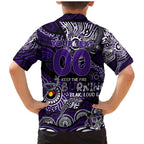Custom NAIDOC Week 2024 Freo Family Matching Mermaid Dress and Hawaiian Shirt Aboriginal Animals Keep The Fire Burning