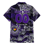 Custom NAIDOC Week 2024 Freo Family Matching Mermaid Dress and Hawaiian Shirt Aboriginal Animals Keep The Fire Burning
