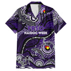 Custom NAIDOC Week 2024 Freo Hawaiian Shirt Aboriginal Animals Keep The Fire Burning