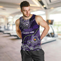 Custom NAIDOC Week 2024 Freo Men Tank Top Aboriginal Animals Keep The Fire Burning
