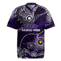 Custom NAIDOC Week 2024 Freo Rugby Jersey Aboriginal Animals Keep The Fire Burning