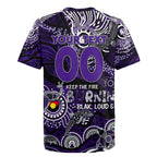 Custom NAIDOC Week 2024 Freo Rugby Jersey Aboriginal Animals Keep The Fire Burning