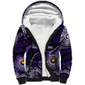 Custom NAIDOC Week 2024 Freo Sherpa Hoodie Aboriginal Animals Keep The Fire Burning
