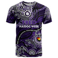 Custom NAIDOC Week 2024 Freo T Shirt Aboriginal Animals Keep The Fire Burning