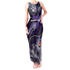 Custom NAIDOC Week 2024 Freo Tank Maxi Dress Aboriginal Animals Keep The Fire Burning