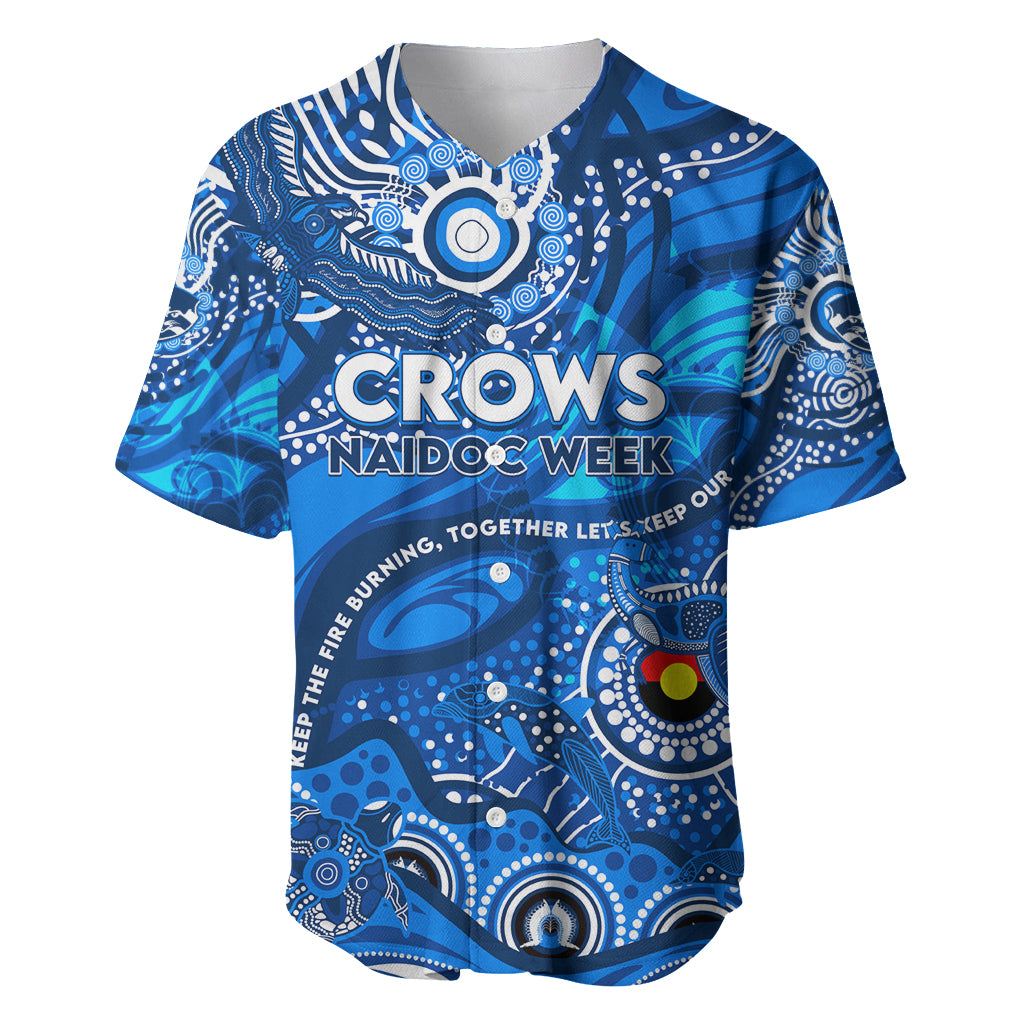Custom NAIDOC Week 2024 Cats Baseball Jersey Aboriginal Animals Keep The Fire Burning