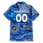 Custom NAIDOC Week 2024 Cats Family Matching Long Sleeve Bodycon Dress and Hawaiian Shirt Aboriginal Animals Keep The Fire Burning