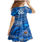 Custom NAIDOC Week 2024 Cats Family Matching Mermaid Dress and Hawaiian Shirt Aboriginal Animals Keep The Fire Burning