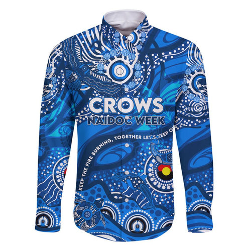 Custom NAIDOC Week 2024 Cats Family Matching Off Shoulder Short Dress and Hawaiian Shirt Aboriginal Animals Keep The Fire Burning