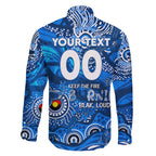 Custom NAIDOC Week 2024 Cats Family Matching Summer Maxi Dress and Hawaiian Shirt Aboriginal Animals Keep The Fire Burning