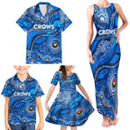 Custom NAIDOC Week 2024 Cats Family Matching Tank Maxi Dress and Hawaiian Shirt Aboriginal Animals Keep The Fire Burning