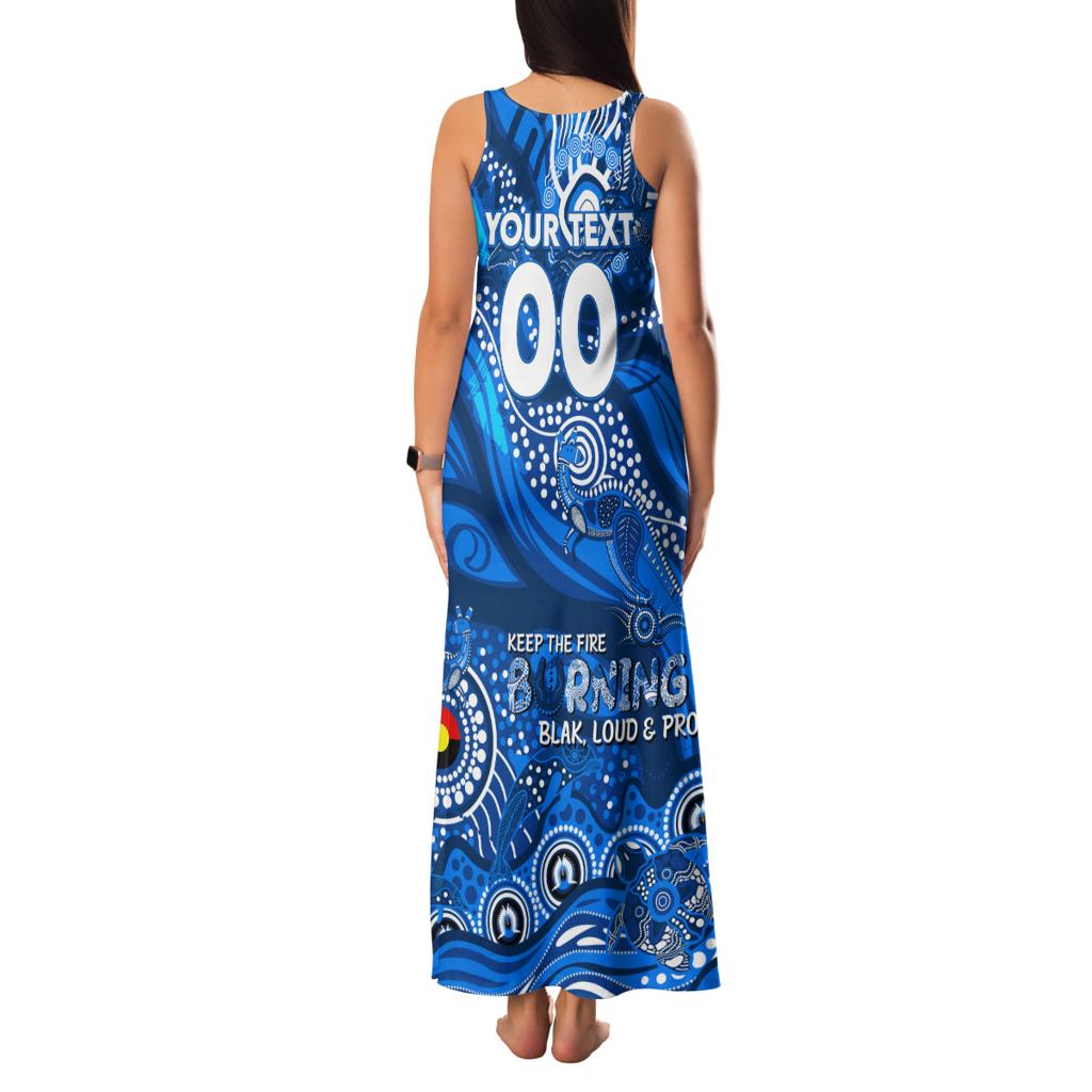 Custom NAIDOC Week 2024 Cats Family Matching Tank Maxi Dress and Hawaiian Shirt Aboriginal Animals Keep The Fire Burning