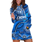 Custom NAIDOC Week 2024 Cats Hoodie Dress Aboriginal Animals Keep The Fire Burning