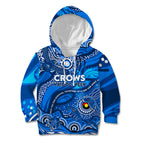 Custom NAIDOC Week 2024 Cats Kid Hoodie Aboriginal Animals Keep The Fire Burning