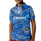 Custom NAIDOC Week 2024 Cats Kid Polo Shirt Aboriginal Animals Keep The Fire Burning